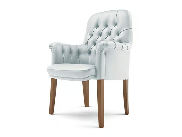 OXFORD - Tufted leather chair _ Poltrona Frau